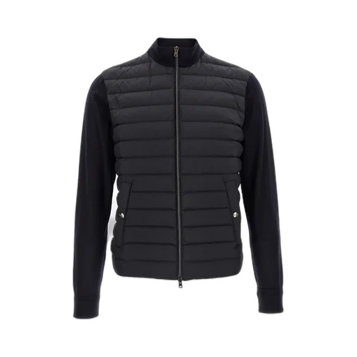Quilted Zipped Down Jacket