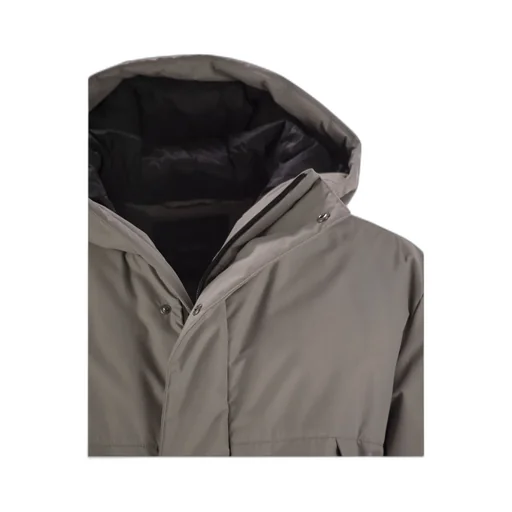 Long-Sleeved Hooded Jacket