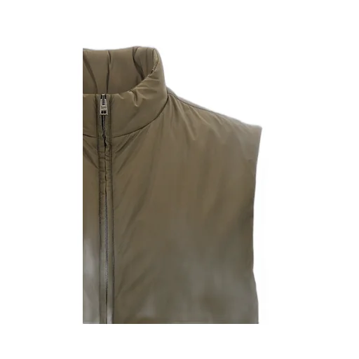 Zip-Up Sleeveless Gilet