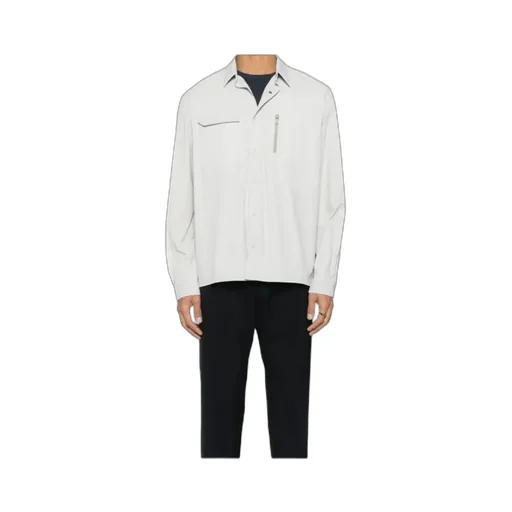 Chest-Pockets Long Sleeved Shirt