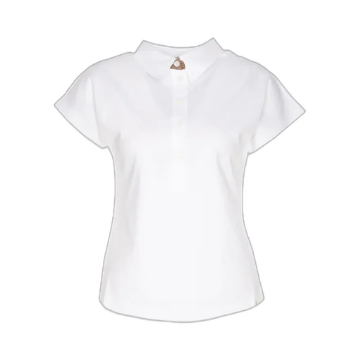 Logo-Tape Short-Sleeved Polo Top