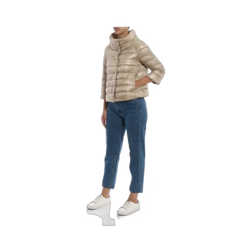 Ultralight Quilted High-Shine Puffer Jacket