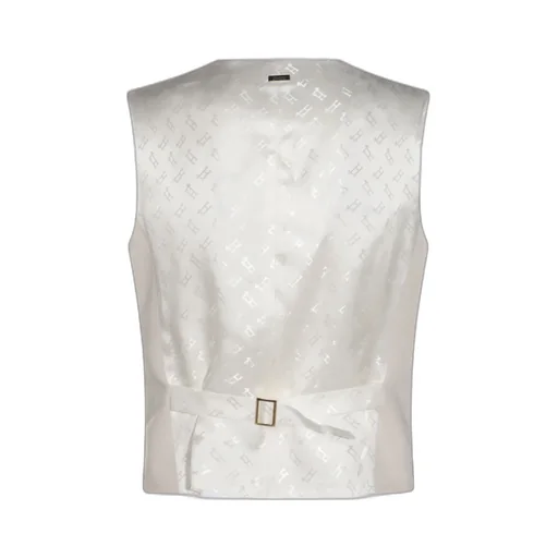 Logo-Jacquard V-Neck Waistcoat