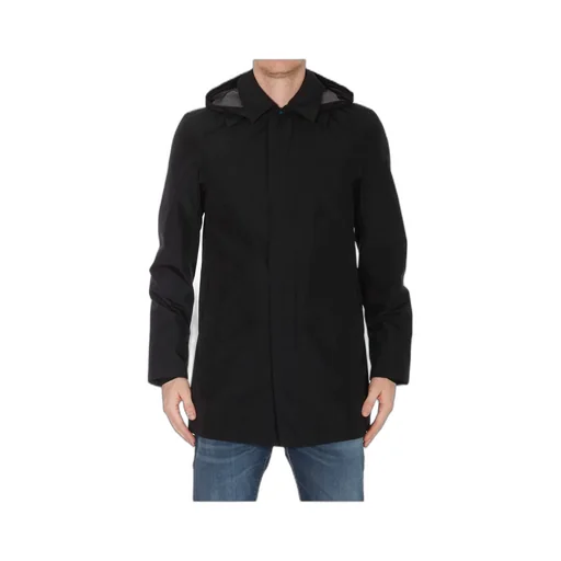 Long-Sleeved Hooded Jacket
