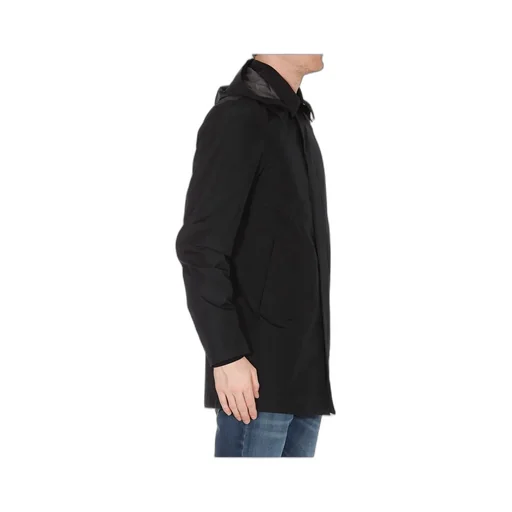 Long-Sleeved Hooded Jacket