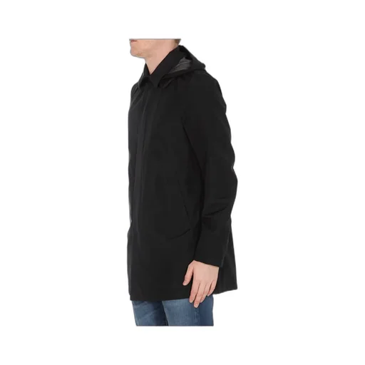 Long-Sleeved Hooded Jacket