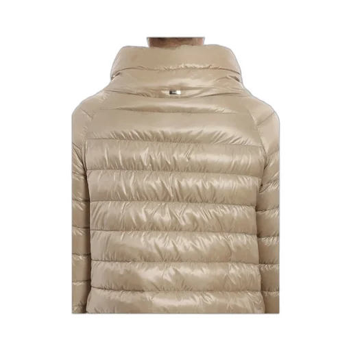 Ultralight Quilted High-Shine Puffer Jacket