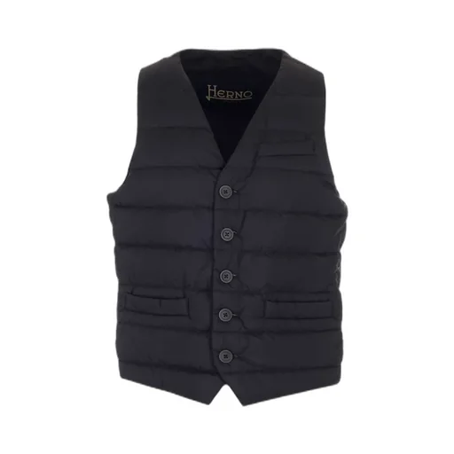 Padded Button-Up Gilet
