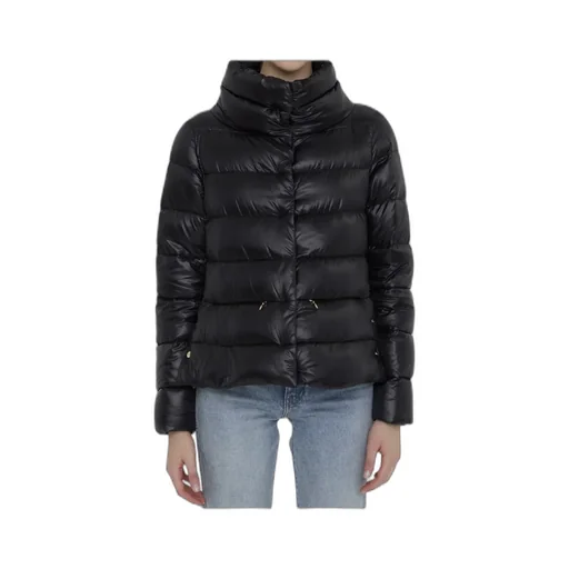 High-Neck Quilted Padded Jacket