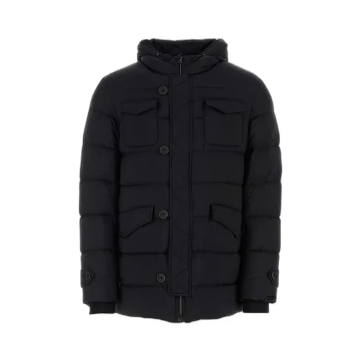 Long-Sleeved Hooded Jacket