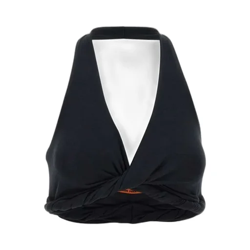 Open Back Twist Detail Vest