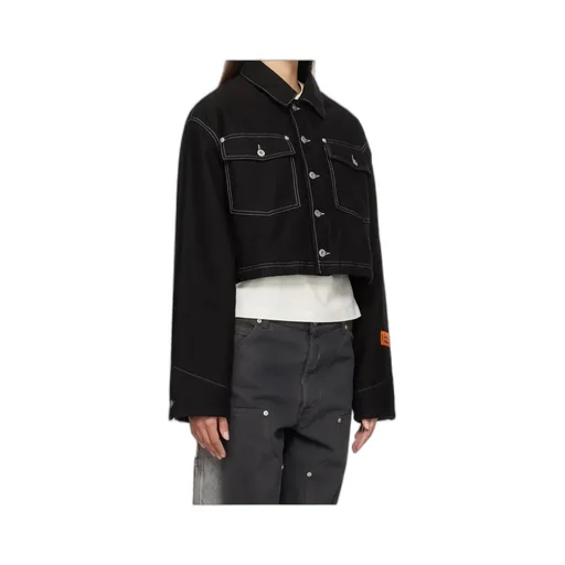 Short Button Cotton Jacket