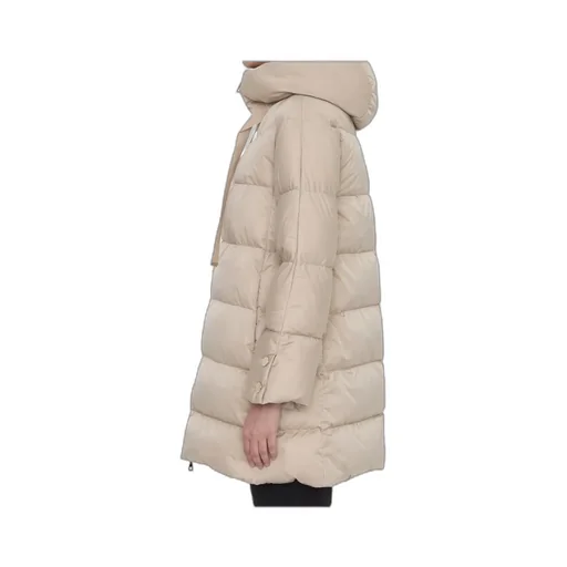 Zip-Up Drawstring Hooded Jacket
