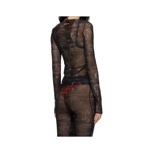 Printed Long-Sleeved T-Shirt
