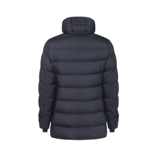 Long-Sleeved Hooded Padded Jacket