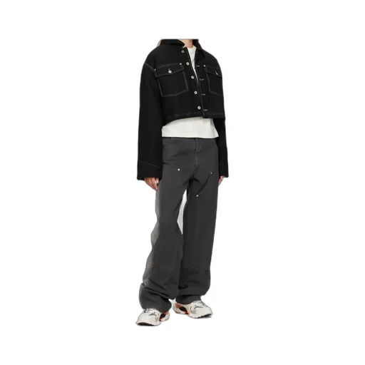 Short Button Cotton Jacket
