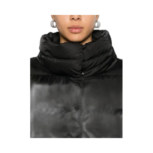 Hooded Quilted Down Coat
