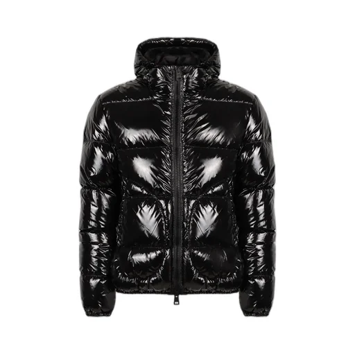Zip-Up Hooded Coat