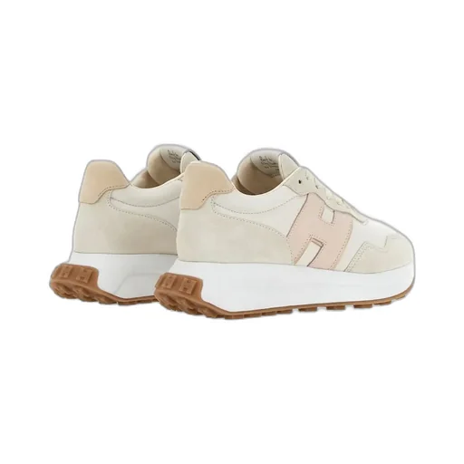 Logo Patch Panelled Sneakers