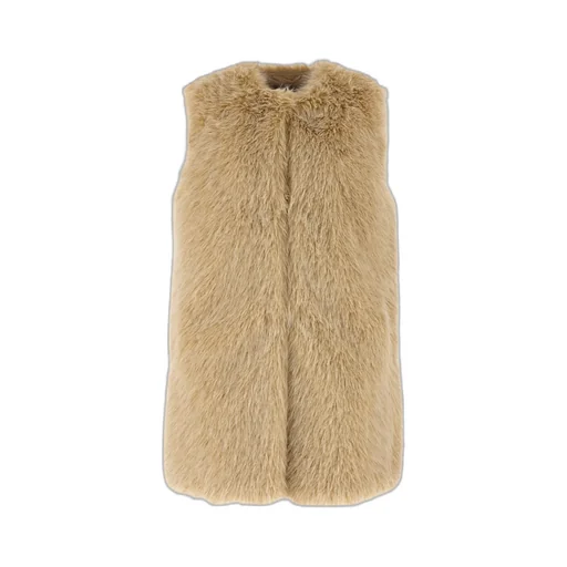 Faux-Fur Sleeveless Gilet