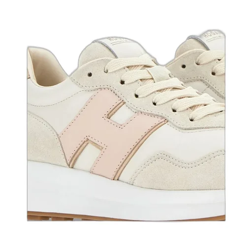Logo Patch Panelled Sneakers