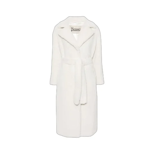 Belted Long-Sleeved Coat