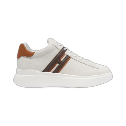 Hogan H580 Low-Top Round-Toe Sneakers