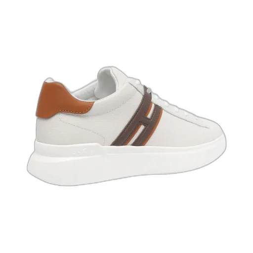Hogan H580 Low-Top Round-Toe Sneakers