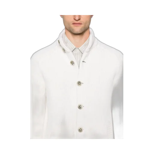 High Neck Knitted Bomber Jacket