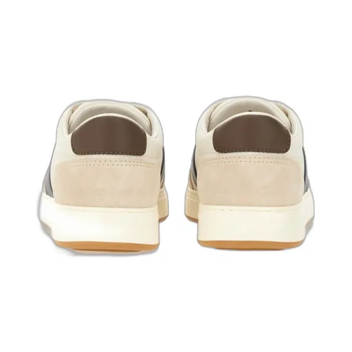 Logo Embossed Lace-Up Sneakers