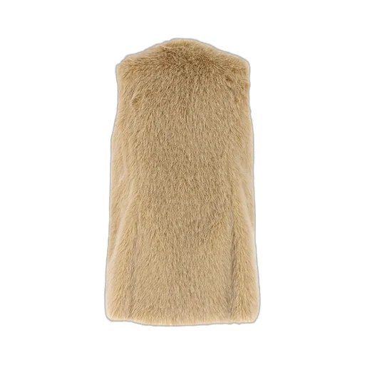 Faux-Fur Sleeveless Gilet