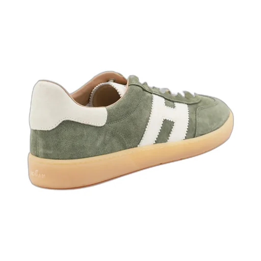 Logo Embossed Lace-Up Sneakers