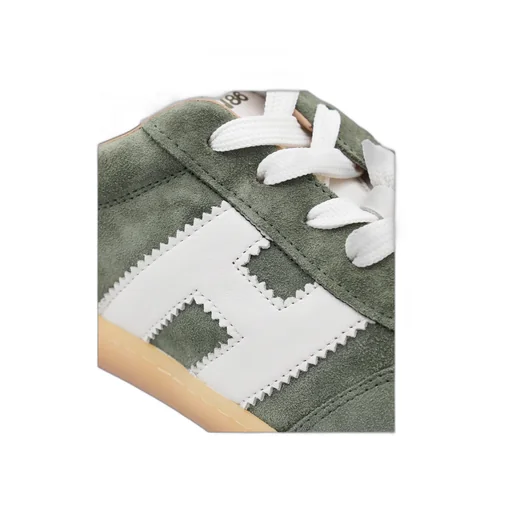 Logo Embossed Lace-Up Sneakers