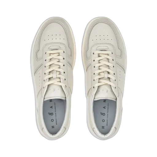 Logo Printed Round Toe Sneakers
