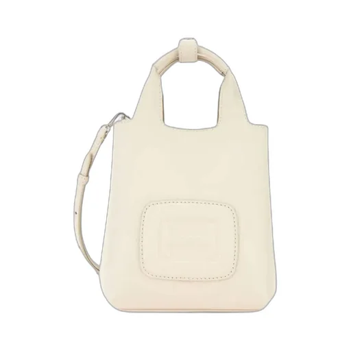 Logo Embossed H-Bag Mini Shopping Bag