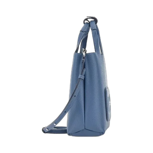 Logo Embossed H-Bag Mini Shopping Bag