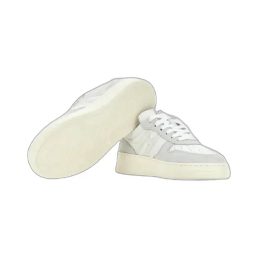 Hogan H630 Logo Detailed Low-Top Sneakers