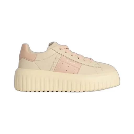 Panelled Low-Top Sneakers