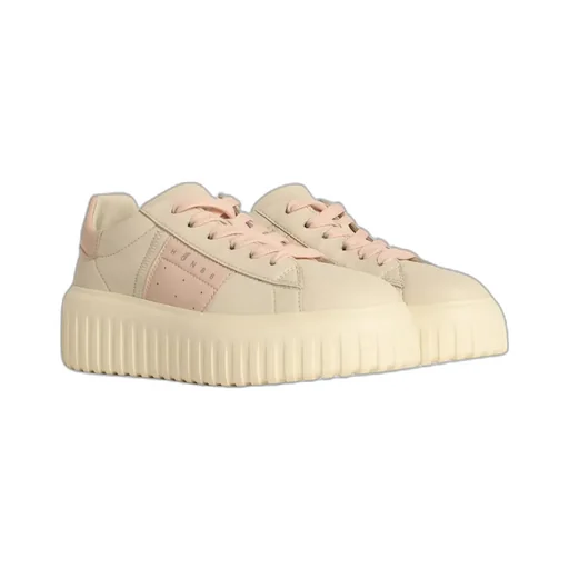 Panelled Low-Top Sneakers