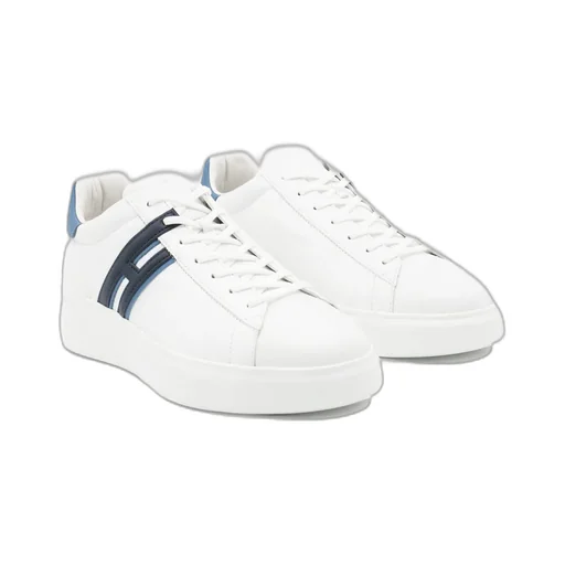 Hogan H580 Low-Top Round-Toe Sneakers