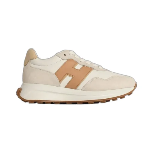 Logo Patch Panelled Sneakers