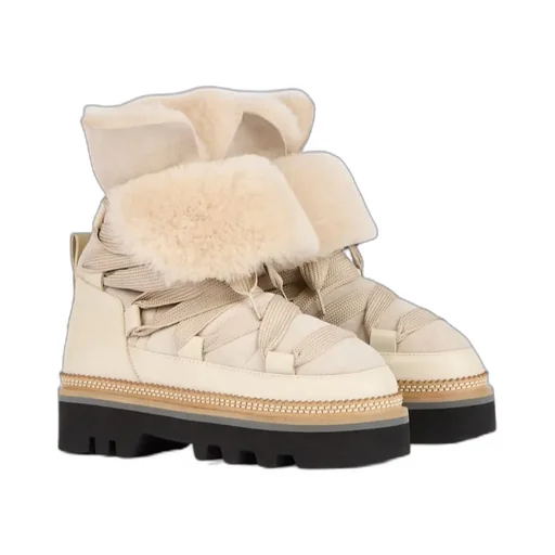 Hogan H675 Lace-Up Boots