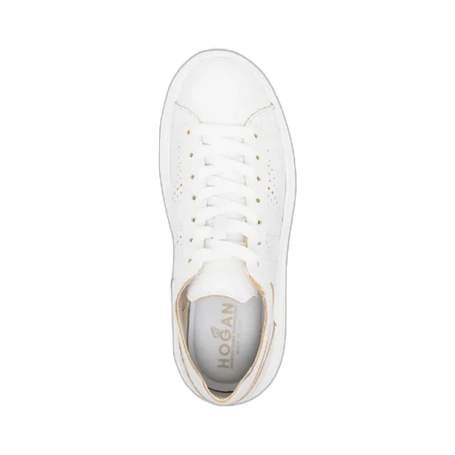 Side H Perforated Detailed Sneakers