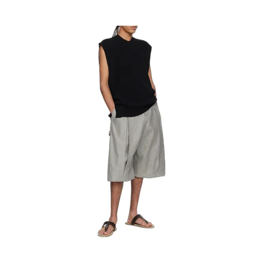 Tight Twist Cotton Knit Vest