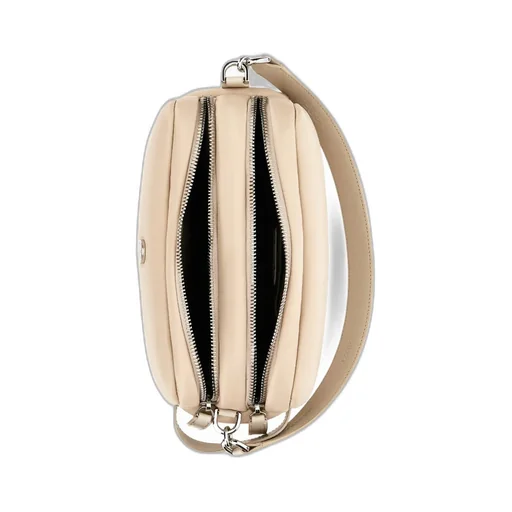 Doppia Leather Shoulder Bag