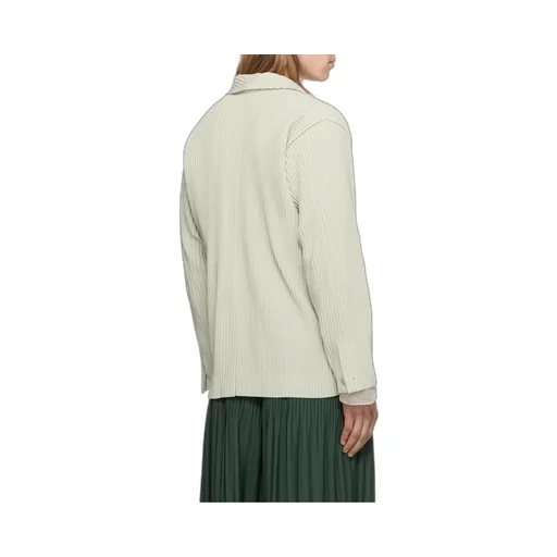 Pleated Blazer
