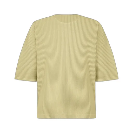 Pleated Short-Sleeve T-Shirt