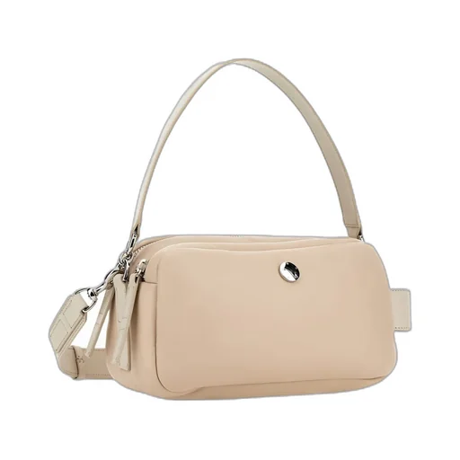 Doppia Leather Shoulder Bag