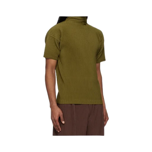 Color Pleats T-Shirt