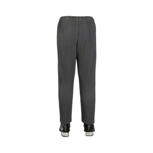 Pleated Tapered Leg Trousers